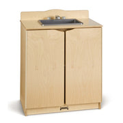 Jonti-Craft Baltic Birch 2408SA Wood Age Sink, 24" Wide, Beige - photo 4