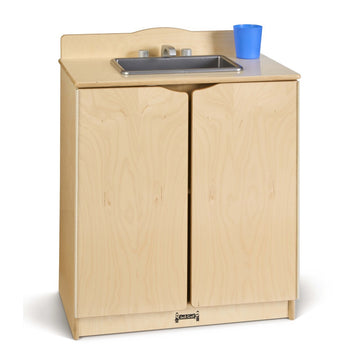 Jonti-Craft Baltic Birch 2408SA Wood Age Sink, 24" Wide, Beige - Default Title