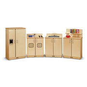 Jonti-Craft Baltic Birch 2411JC Wood Kitchen Set, 80" Wide, Beige - photo 2