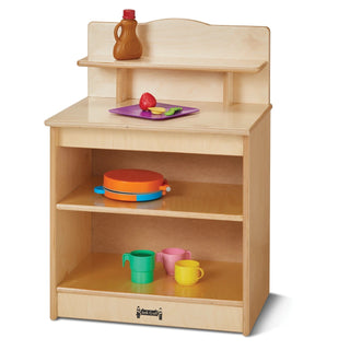 Jonti-Craft Baltic Birch 2427JC Wood Toddler Kitchen Cupboard, 20" Wide, Beige