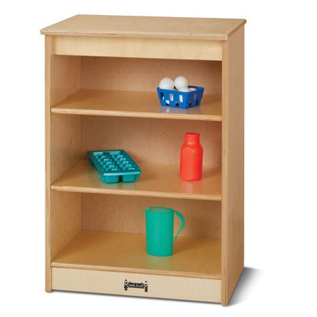 Jonti-Craft Baltic Birch 2430JC Wood Toddler Kitchen Refrigerator, 20" Wide, Beige - photo 2