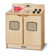 Jonti-Craft Baltic Birch 2439JC Wood Kitchen Stove, 20" Wide, Beige - Default Title