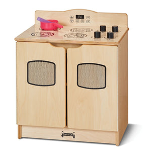 Jonti-Craft Baltic Birch 2439JC Wood Kitchen Stove, 20" Wide, Beige - Default Title