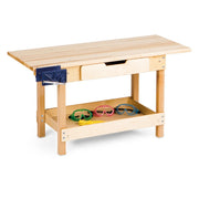 Jonti-Craft Baltic Birch 2638JC Wood Workbench, 19" Wide, Beige