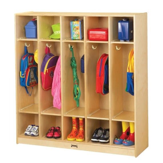 Jonti-Craft Baltic Birch 2681JC Laminate Coat Locker, 48" Wide, Beige - photo 2