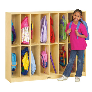 Jonti-Craft Baltic Birch 2686JC Laminate Locker, 60" Wide, Beige - Default Title