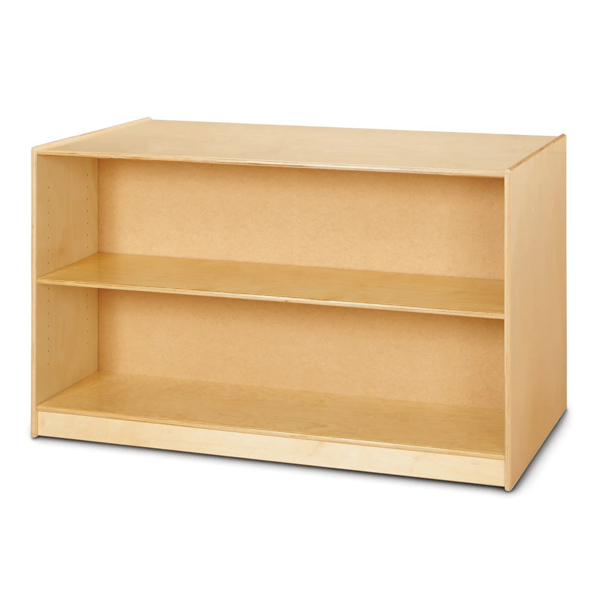 Jonti-Craft Baltic Birch 3091JC Wood Storage Island, 48" Wide, Brown