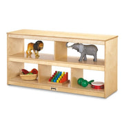 Jonti-Craft Baltic Birch 3198JC Wood Toddler Shelf, 50" Wide, Brown - photo 2