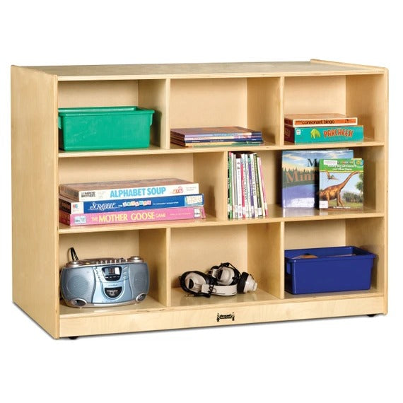 Jonti-Craft Baltic Birch Wood Storage Island, 48" Wide, Brown - photo 4