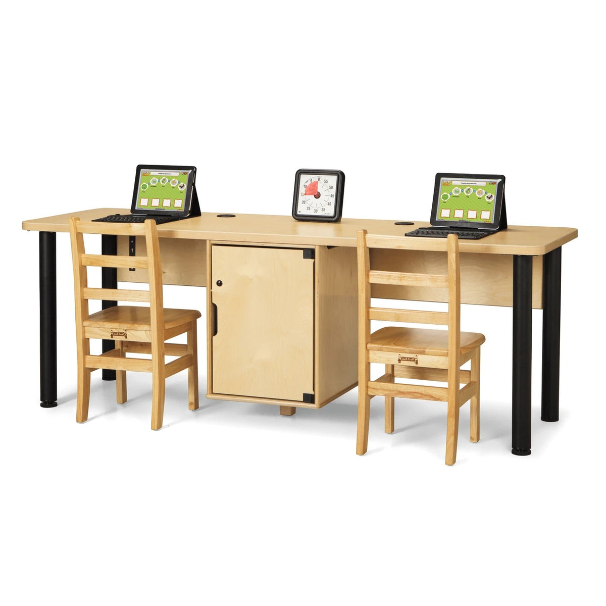 Jonti-Craft Baltic Birch Laminate Table, 24" Wide, Brown - photo 4