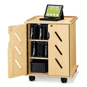 Jonti-Craft Baltic Birch 3400JC Laminate Storage Cart, 23" Wide, Brown - photo 2