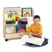 Jonti-Craft Baltic Birch Wood Pick-a-Book Stand, 30" Wide, Beige - 30"