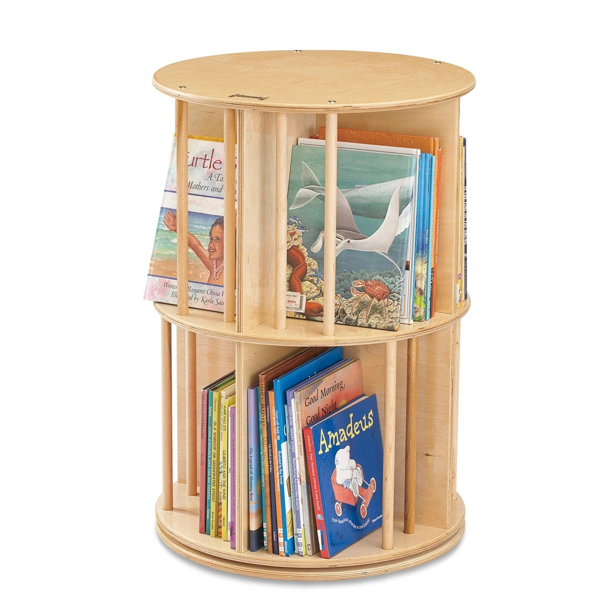 Jonti-Craft Baltic Birch 3558JC Wood Bookshelf, 22" Wide, Brown - photo 4