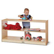 Jonti-Craft Baltic Birch 3903JCPLNC Wood Toddler Straight-Shelf, 48" Wide, Brown - photo 2