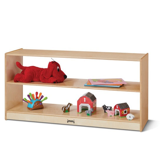 Jonti-Craft Baltic Birch 3903JCPLNC Wood Toddler Straight-Shelf, 48" Wide, Brown - photo 3