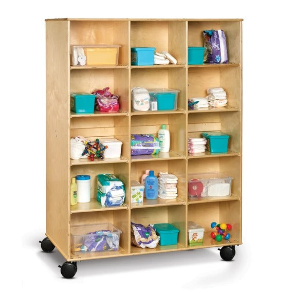 Jonti-Craft Baltic Birch 3915JC Wood Storage Cabinet, 48" Wide, Beige - photo 3