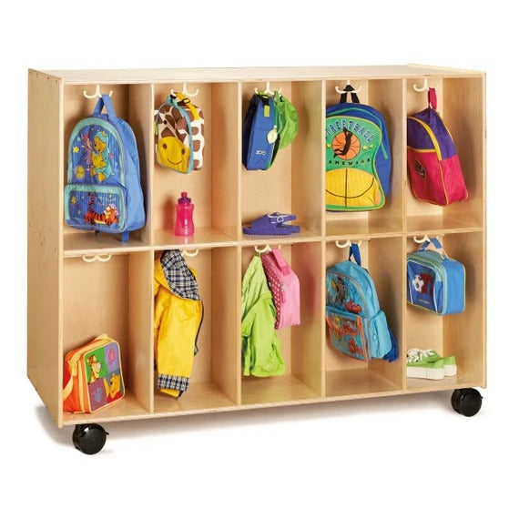 Jonti-Craft Baltic Birch 3946JC Locker, 60" Wide, Brown - photo 3