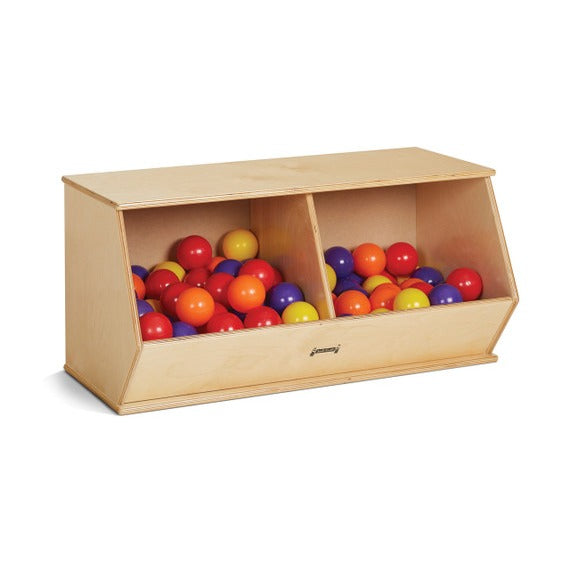 Jonti-Craft Baltic Birch 3957JC Wood Toy Crate, 35" Wide, Brown - photo 3