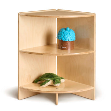 Jonti-Craft Baltic Birch Wood Storage Cabinet, 15" Wide, Beige - 24 1/2"
