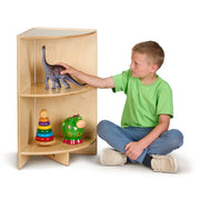 Jonti-Craft Baltic Birch Wood Storage Cabinet, 15" Wide, Beige - 29 1/2"