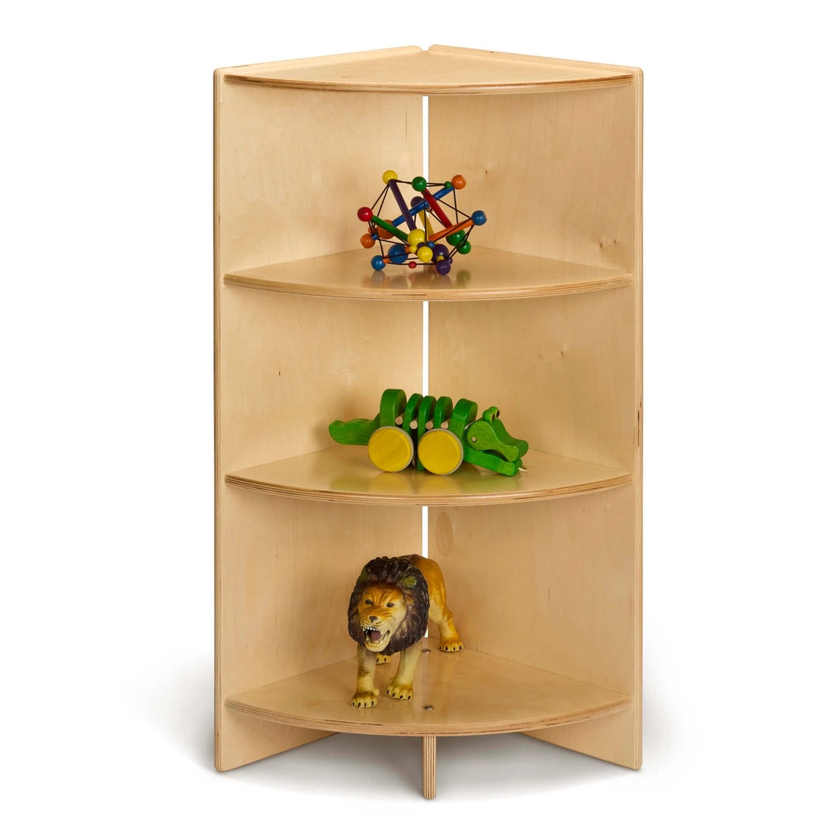 Jonti-Craft Baltic Birch Wood Storage Cabinet, 15" Wide, Beige - 35 1/2"