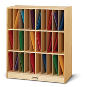 Jonti-Craft Baltic Birch 4130JC Wood Portfolio Mailbox, 29" Wide, Brown - Default Title