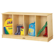 Jonti-Craft Baltic Birch 4687JC Wood Locker, 48 1/2" Wide, Brown - photo 2