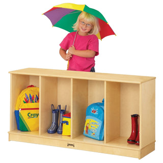 Jonti-Craft Baltic Birch 4687JC Wood Locker, 48 1/2" Wide, Brown - Default Title