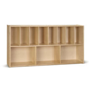 Jonti-Craft Baltic Birch 5141JC Wood Organizer, 48" Wide, Brown - photo 3