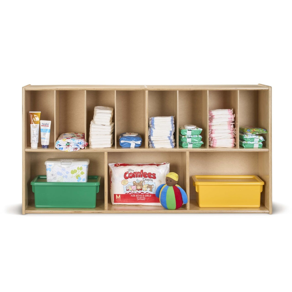 Jonti-Craft Baltic Birch 5141JC Wood Organizer, 48" Wide, Brown - photo 4
