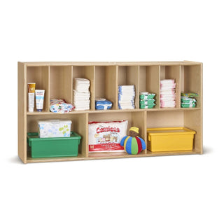 Jonti-Craft Baltic Birch 5141JC Wood Organizer, 48" Wide, Brown - Default Title