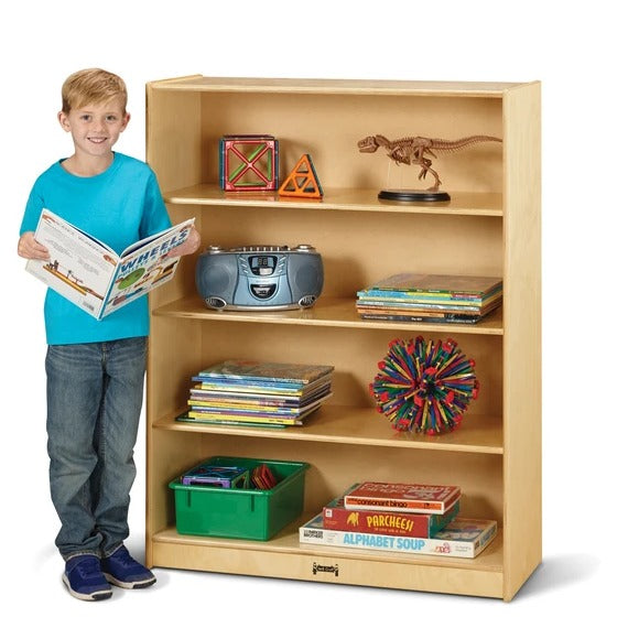 Jonti-Craft Baltic Birch Laminate Bookcase, 36" Wide, Beige - photo 5