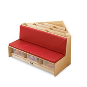 Jonti-Craft Baltic Birch Wood Literacy Nook, 42" Wide - photo 3