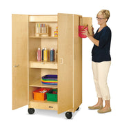 Jonti-Craft Baltic Birch 5946JC Wood Storage Cabinet, 30" Wide, Beige - Default Title