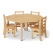 Jonti-Craft Baltic Birch 6246JCP251 Laminate Table, 48" Wide, Brown - photo 3