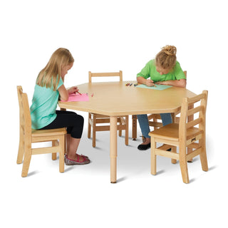 Jonti-Craft Baltic Birch 6246JCP251 Laminate Table, 48" Wide, Brown - Default Title