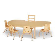 Jonti-Craft Baltic Birch 6268JCP251 Laminate Table, 72" Wide, Brown - Default Title