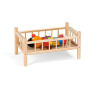 Jonti-Craft Baltic Birch 6305JC Wood Doll Bed, 12 1/2" Wide, Brown - photo 2