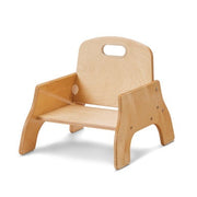 Jonti-Craft Baltic Birch Wood Chair, Beige - photo 2