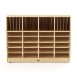 Jonti-Craft Baltic Birch Wood Homework Station, 48" Wide, Brown - 7823JC