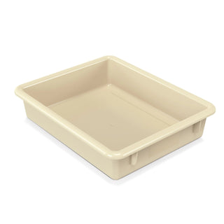 Jonti-Craft Plastic Paper Tray, 11" x 13 1/2" - Almond