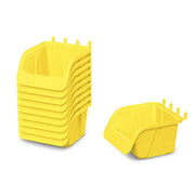 Jonti-Craft Baltic Birch 8116JC Yellow Bins, 4" Wide, 10/Set - Default Title