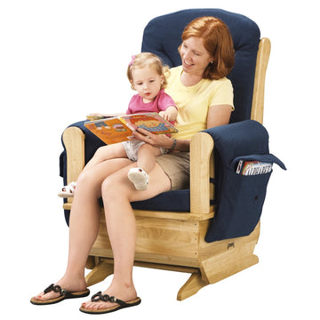 Jonti-Craft Baltic Birch Rocker, 30" Wide - Beige Blue