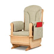 Jonti-Craft Baltic Birch Rocker, 30" Wide - Beige Green