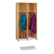 Jonti-Craft Baltic Birch 9133JC Wood Locker, 24 1/2" Wide, Brown - Default Title
