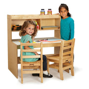 Jonti-Craft Baltic Birch 9522JC Writing Desk, 38 1/2" High, Beige - Default Title