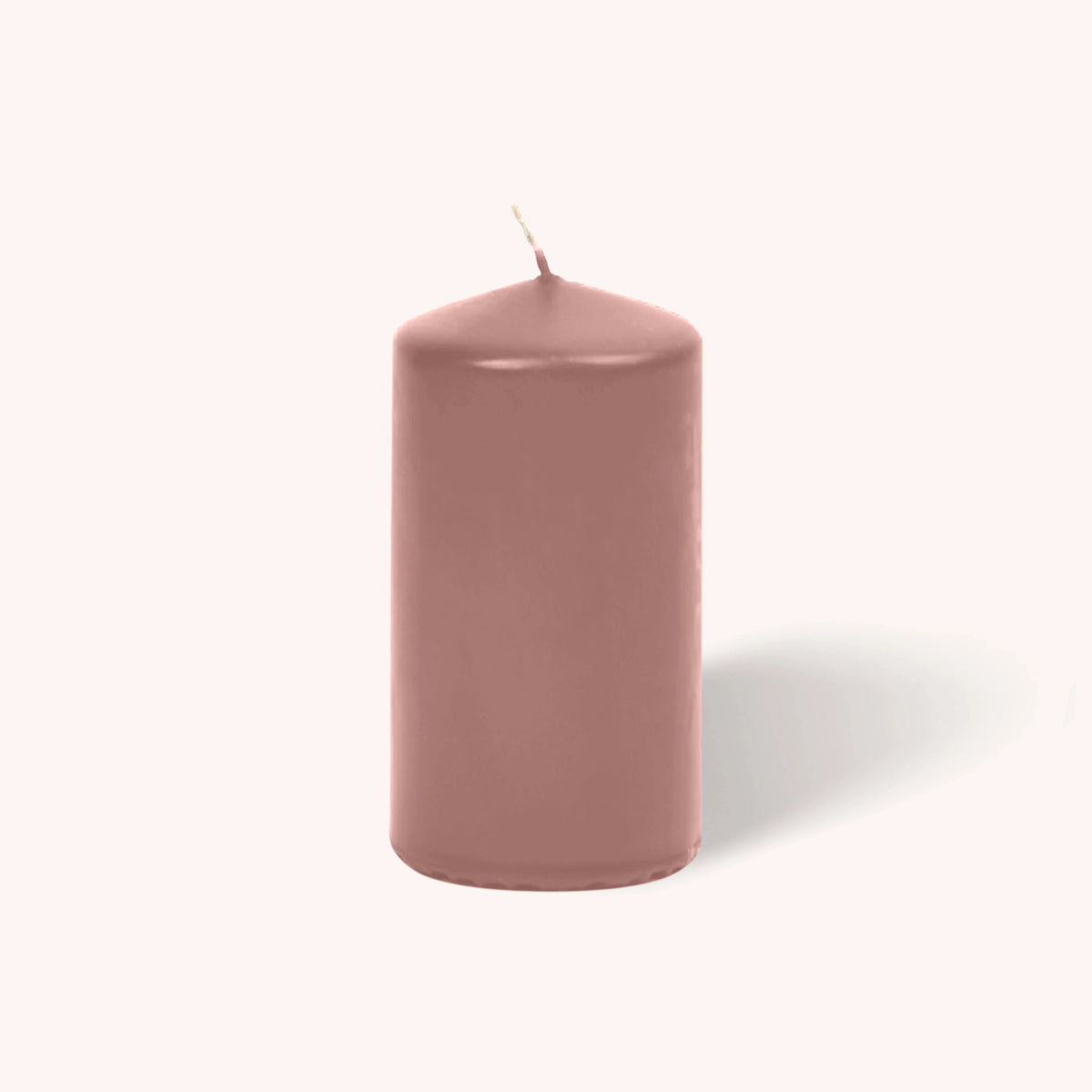 Hyoola Candles Paraffin Wax Pillar Candle, 3" Diameter, 6/Case - Lavender