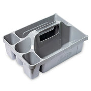 Libman 1225006 Polypropylene Caddy, 11 1/2" x 16", Gray, 6/Pack - Default Title