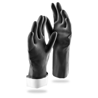 Libman 1244010W Glove, One Size Fits Most, Black, 10/Case - Default Title