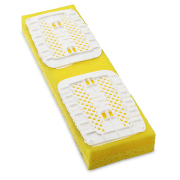 Libman 3959006 Sponge Wet Mop Head, 3 1/2" x 11 1/4", Yellow, 6/Case - Default Title